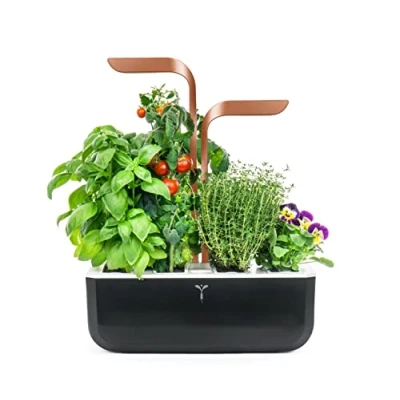 Immagine di Veritable Giardino interno SMART Copper Nero, Rame 330 mm 230 V 2 l Regolabile in altezza, Avviso sul livello dellacqua 1 pz.