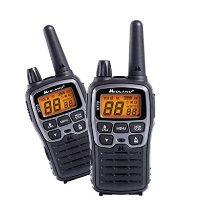 Immagine di Midland C1180 XT70 Radio ricetrasmittente portatile LPD PMR Kit da 2