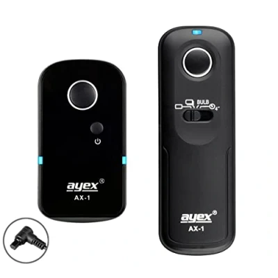 Immagine di ayex AX 1 (N3) Dispositivo per scatto a distanza compatible con Canon EOS 1D X Mark II, 5D IV, 5DS, 6D, 7D II ecc.