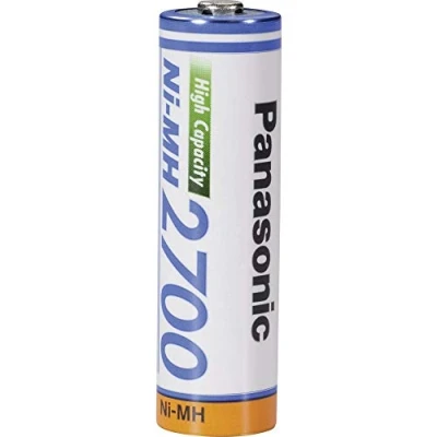 Immagine di Panasonic HR 3U Batteria ricaricabile Stilo (AA) NiMH 2700 mAh 1.2 V 1 pz.
