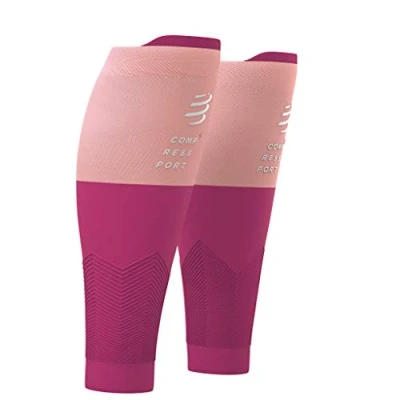 Immagine di Compressport R2v2, Gambaletti di Compressione per Polpacci Unisex Adult, Rosa, T1
