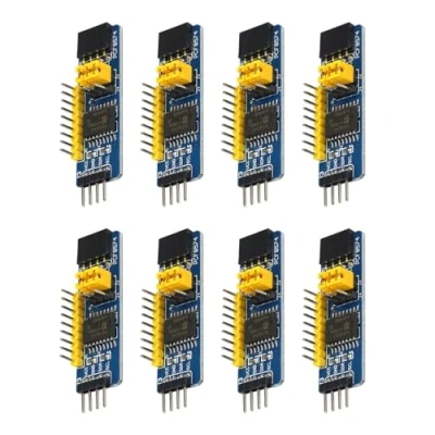 Immagine di 8 pezzi PCF8574 IO scheda di espansione I/O Expander I2C Bus Valutazione Sviluppo Modulo adatto per Arduino