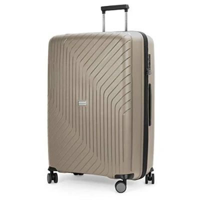 Immagine di Hauptstadtkoffer TXL Trolley da viaggio in 3 misure, polipropilene rigido robusto e leggero, champagne, Koffer 76cm, valigetta