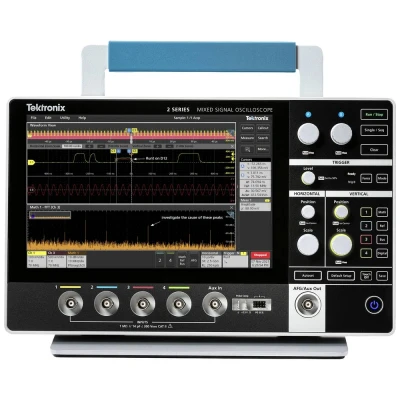 Immagine di Tektronix MSO24 2 BW 200 Oscilloscopio digitale MHz 1.25 Gsa/s 8 Bit 1 pz.