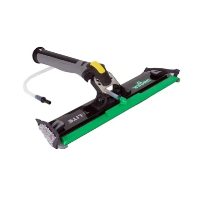 Immagine di Unger nLITE PowerPad Supporto con un pad (lunghezza: 45 cm, pulizia finestre, articoli per la pulizia, efficiente di pavimenti, piastrelle e altre superfici lisce) PWH45