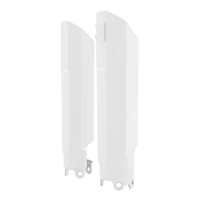 Immagine di POLISPORT 8399600002 Protezione forcella completamente avvolgente realizzata in plastica resistente agli urti e all&#039;abrasione compatible con motocicletas HONDA en color Bianco