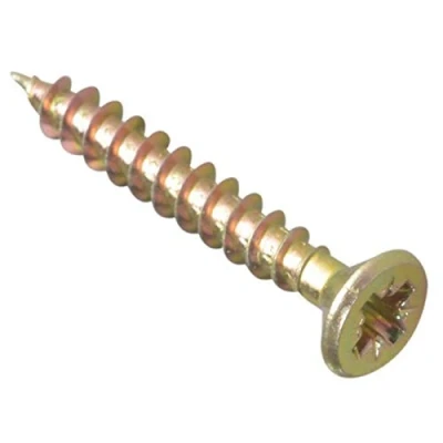 Immagine di Forgefix FORMPS4535Y Viti Multiuso compatibili con Pozi CSK ST ZYP 4,5 x 35 mm, Confezione da 200, Multicolore, Set di 200 Pezzi
