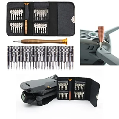 Immagine di Fututech 24 in 1 Cacciavite di precisione per DJI Mini3 Mini 3 Pro Mavic Mini2 SE Air 2 2S Phantom 4 Strumenti riparazione Drone
