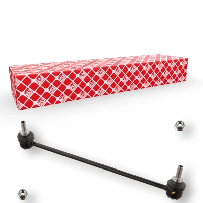 Immagine di febi BILSTEIN 103633 Bielletta barra stabilizzatrice Assale anteriore Sx 325 M10 x 1,25 Plus con dado Acciaio