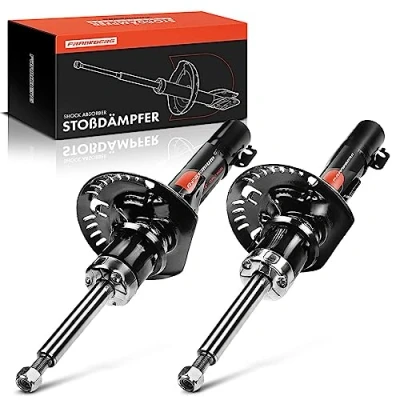 Immagine di Frankberg 2x Ammortizzatore Pressione del gas Anteriore Compatibile con A2 8Z0 2000 2005 Cordoba 6L2 2002 2009 Fabia I 6Y2 1999 2008 Sostituisci# 334835