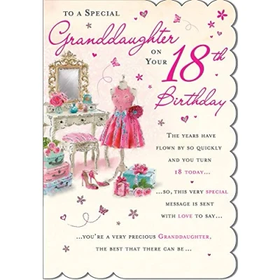 Immagine di Regal Publishing Milestone Biglietto di compleanno per nipote 18 anni, 22,9 x 15,2 cm
