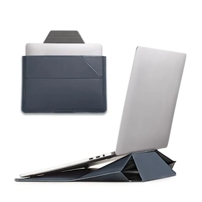 Immagine di MOFT Custodia e supporto per computer portatile, espandibile ultra sottile, notebook da 13&quot; 14&quot;, compatibile con MacBook Pro 15, HP, Dell, Lenovo, Asus, regali uomini donne
