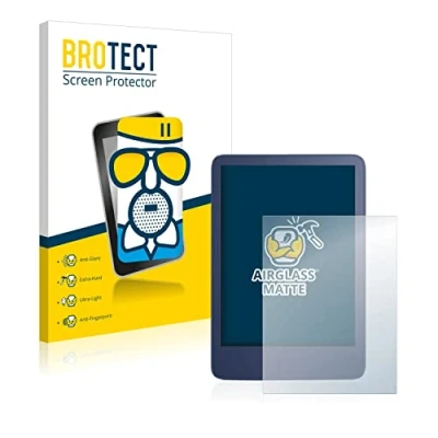 Immagine di brotect Pellicola Vetro Opaca per Amazon Kindle Reader 2022/2024 Protezione Schermo [Anti Riflesso, Durezza 9H]