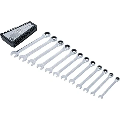 Immagine di BGS 6544 Set di chiavi combinate a cricchetto SW 8 19 mm 12 pezzi