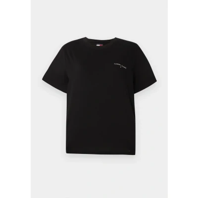 Immagine di Tommy Jeans SLIM Linear TEE Tshirt basic, Donna, Taglia: 38, Black