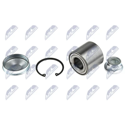 Immagine di NTY KLT RE 040 Kit cuscinetto ruota Assale posteriore, posteriore Sx, Dx, Dx 55 RENAULT: SCENIC 2, Megane 4, 3