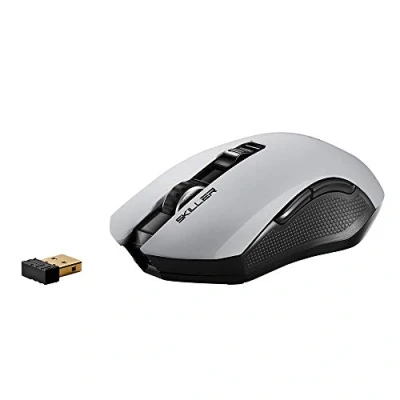 Immagine di Sharkoon SKILLER SGM3 bianco, Gaming Mouse RGB ottico, Dual Mode wireless e cavo