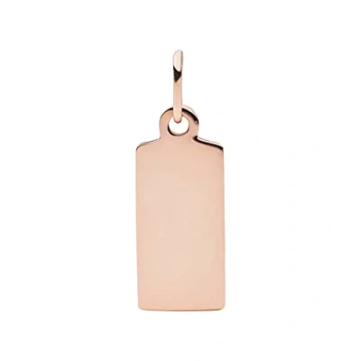 Immagine di Fossil Charm Da Donna Corra, Altezza: 1,2 mm, Lunghezza: 16 Larghezza: 6 mm In Acciaio Inossidabile Oro Rosa, JF03504791