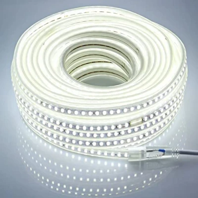 Immagine di pcning IP67 5730 Bianco Freddo Strisce LED 220V 20 Metri AC 220 V 120 led/m 6000K Strip 20M (Bianco Freddo, 20)