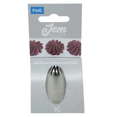 Immagine di PME Bocchetta Decorativa, Acciaio Inossidabile, Argento