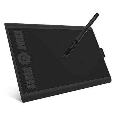 Immagine di GAOMON M10K PRO 10 Pollici Tavoletta Grafica con Stilo AP32, Tavola per Disegno, Compatibile Android/Windows/Mac, Adatta l’Home Office e l’E Learning