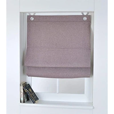 Immagine di Tenda a pacchetto Dimout con occhielli opaca oscurante grigio 100 x 130 cm