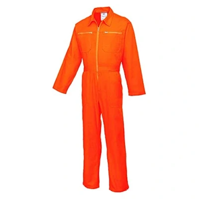 Immagine di Portwest C811ORRL Tuta Intera in Cotone, Arancio, Large