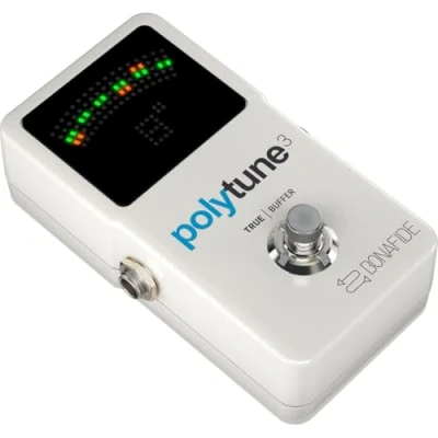 Immagine di TC Electronic POLYTUNE 3 Accordatore polifonico compatto con modalità di sintonizzazione multiple e BUFFER BONAFIDE integrato