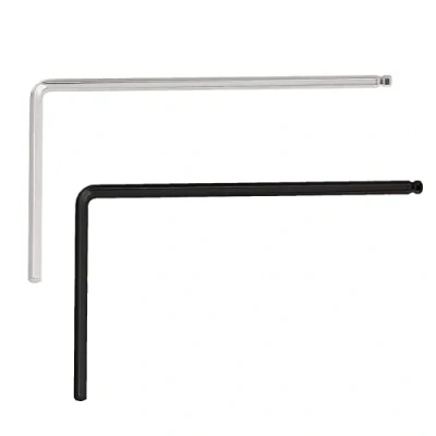 Immagine di VGOL Chiave per Chitarra 2 pezzi compatibile con Martin Acustica 4 mm Argento e 5 Nero Truss Rod in Metallo a brugola