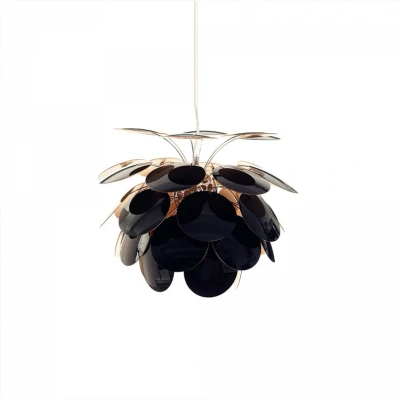 Immagine di MARSET Lampada a sospensione Discocó Ø 53 cm nero/oro