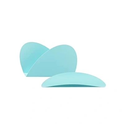 Immagine di Alessi ABI09S LAZ Ellipse Set Composto da Due Contenitori in Acciaio Colorato con Resina Epossidica, Turchese