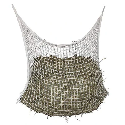 Immagine di Kerbl rete per fieno a maglie strette 3x3 cm (dimensioni 120x90 cm, un&#039;alimentazione di 12 ore, capacità circa 8,5 kg fieno, materiale robusto, fieno) 321998