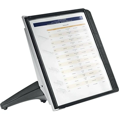 Immagine di Durable Piedistallo per pannello espositivo SHERPA SOHO 5 5540 Nero DIN A4 Numero di display inclusi