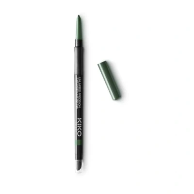 Immagine di KIKO Milano Unlimited Precision Automatic Eyeliner And Khôl 11, Matita Occhi Automatica Per L’Interno E L’Esterno Dell’Occhio, 11 Camouflage Green