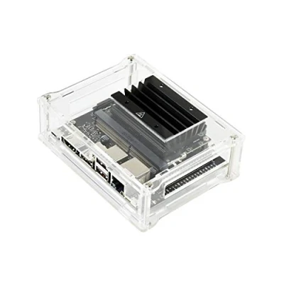 Immagine di IBest Acrylic Clear Case (Type D) Specialized for NVIDIA Jetson Nano 2GB Developer Kit,Easy Access GPIO And Camera Port,Cut OUTS The Essential Ports TF Card