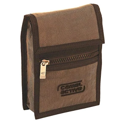 Immagine di camel active Journey Borsetta da Uomo con tasca sul petto, misura media, Marrone, sabbia, 11,5x4x16,5, 000395