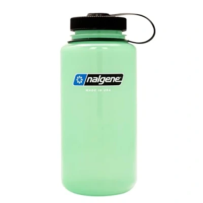 Immagine di Nalgene Sustain Tritan Borraccia senza BPA realizzata con materiale derivato da rifiuti plastici al 50%, 907,2 g, bocca larga, verde bagliore