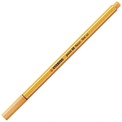 Immagine di STABILO Point 88 Pennarello a punta fine, 1 pezzo, colore: Arancione fluo
