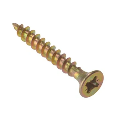 Immagine di Forgefix MPS650Y Vite Multiuso Compatibile Pozi CSK ST ZYP 6,0 x 50 mm, Confezione da 100, Giallo passivato, 6 Set di 100 Pezzi