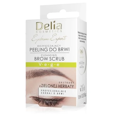 Immagine di Delia Cosmetics, Lozione corpo, Scrub per sopracciglia Expert Cleansing Brow 10ml (10 ml)