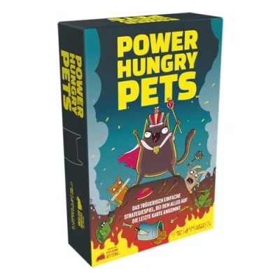 Immagine di Exploding Kittens, Power Hungry Pets, gioco di carte, 2 6 giocatori, dai 7+ anni, 15 minuti, tedesco, multicolore, multicolore