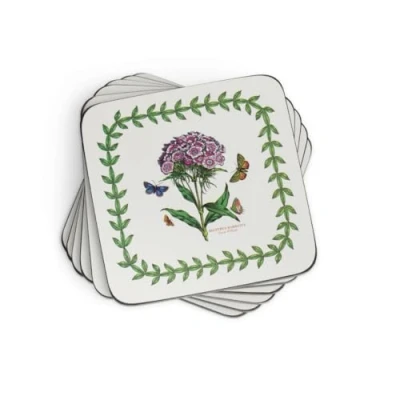 Immagine di Portmeirion Pimpernel Sottobicchieri da giardino botanico Set di 6 motivi (multicolore)