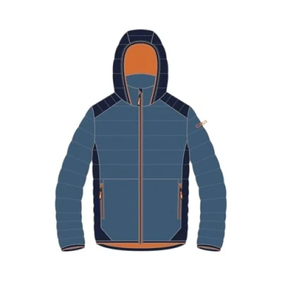 Immagine di CMP Gilet da bambino in nylon con cappuccio fisso, Bluestone, 140