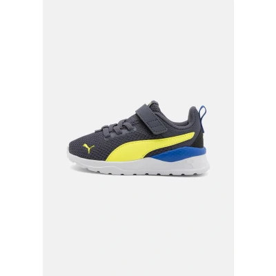 Immagine di Puma Anzarun LITE Unisex Scarpe da corsa su strada per bambini, Taglia: 22, Galactic gray/lemon sherbert/black Tessuto