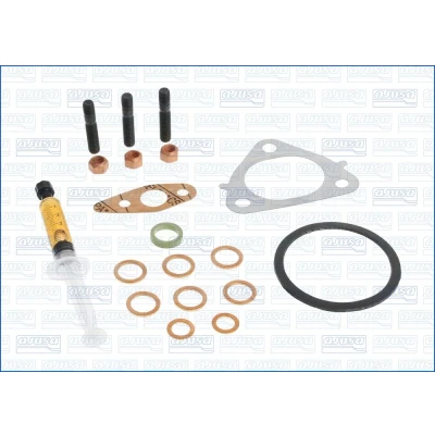 Immagine di AJUSA JTC11792 Kit montaggio, Compressore with studs, syringe oil con guarnizioni istruzioni montaggio