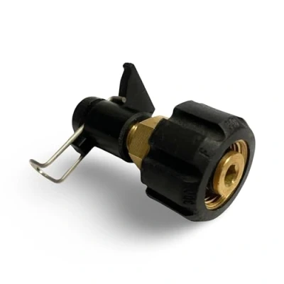 Immagine di M&amp;M Smartek Adattatore ad alta pressione per tubo maschio/convertitore idropulitrice compatibile con/come Kärcher, Nilfisk, Stihl G1/4&quot; o con M22 IG (opzione A Kärcher &amp; IG)