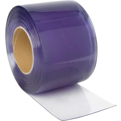 Immagine di Kerbl Tenda a Strisce (stalle/Paddock/padiglioni, Rotolo Lunghezza 25 m, Larghezza 20 cm, Trasparente, PVC, Senza Materiale di Montaggio) 291156