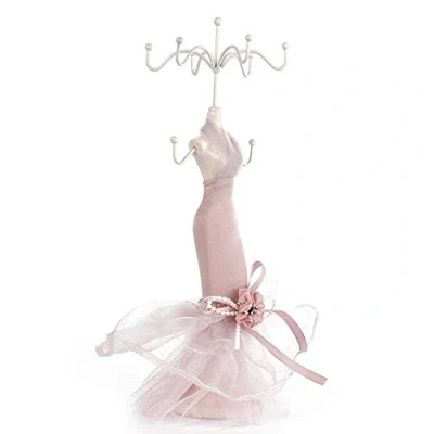 Immagine di YUYTE espositore Scarpe, Modello Abito Scarpe col Tacco Alto Collana orecchino Anello Porta Gioielli Supporto per stativo Stand Rack(02)