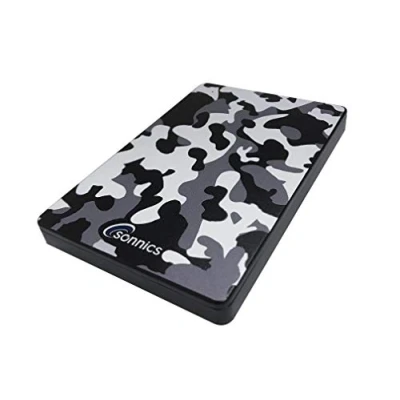 Immagine di Sonnics 1TB USB 3.1 Tipo C Esterni Portatile Hard Disk per Finestre PC, Mac, Smart TV, XBOX ONE/Serie X &amp; PS4 /PS5, Grigio Camo