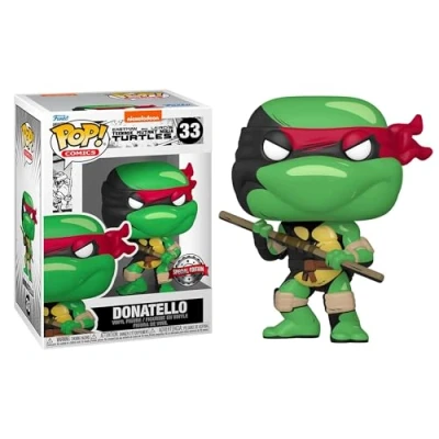 Immagine di TMNT POP COMICS DONATELLO PX FIGURA IN VINILE W/B&amp;W CHASE
